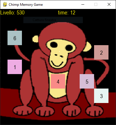 Chimp Memory Game beta 1 – python programming