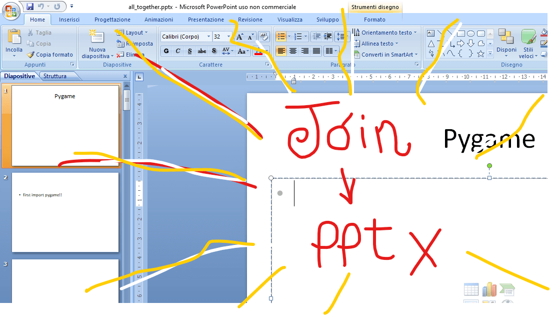 How to merge PPTX files with python – python programming