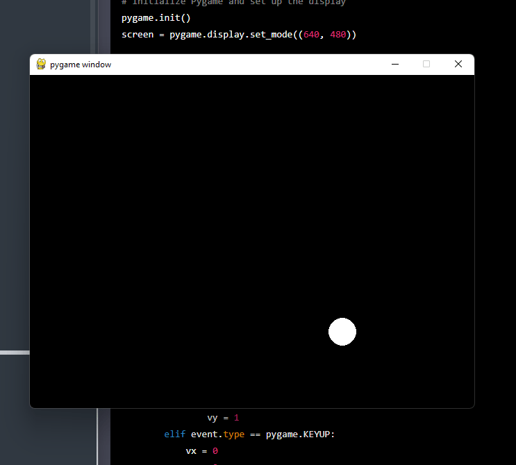 How to make a ball move on the screen with Python – python programming