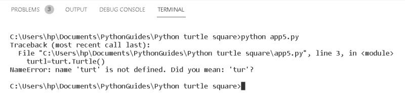 Python Turtle Square In Square - Premium Minimal Design Gallery - Desktop