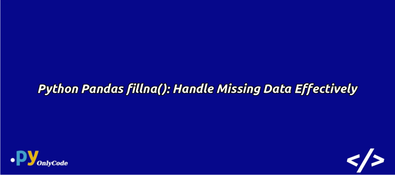 Handle Data Preprocessing Missing Value Fillna Using Python By Data - Download Incredible Minimal Background | Full HD