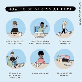 How to De-stress at Home