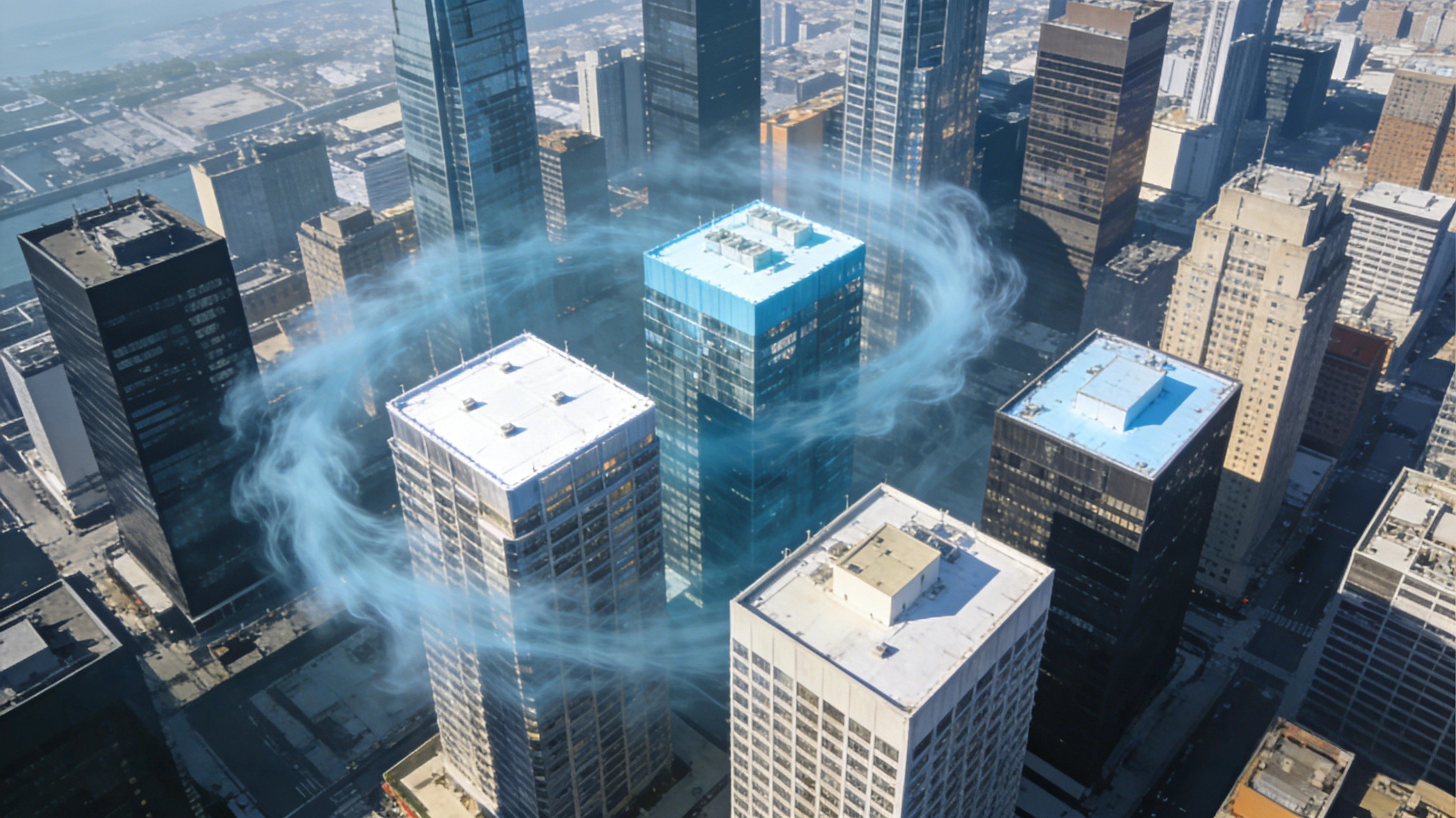 Building cooling materials