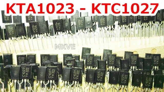 A1023 C1027 Kta1023 Ktc1027 Transistor 120v 0 8a To 92l