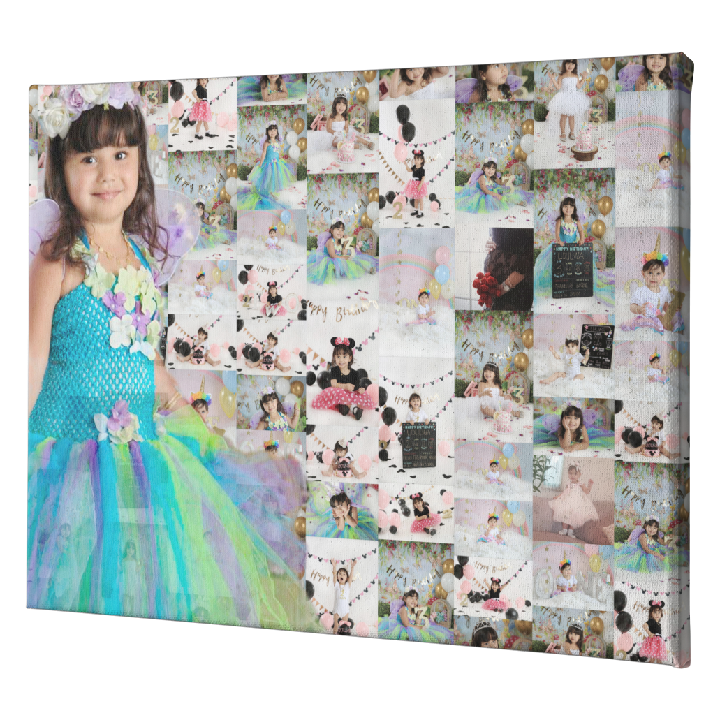 canvas print collage design