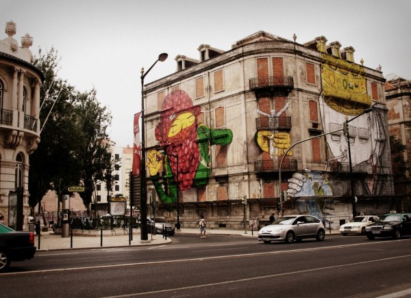 Street Art by BLU Street Art by BLU