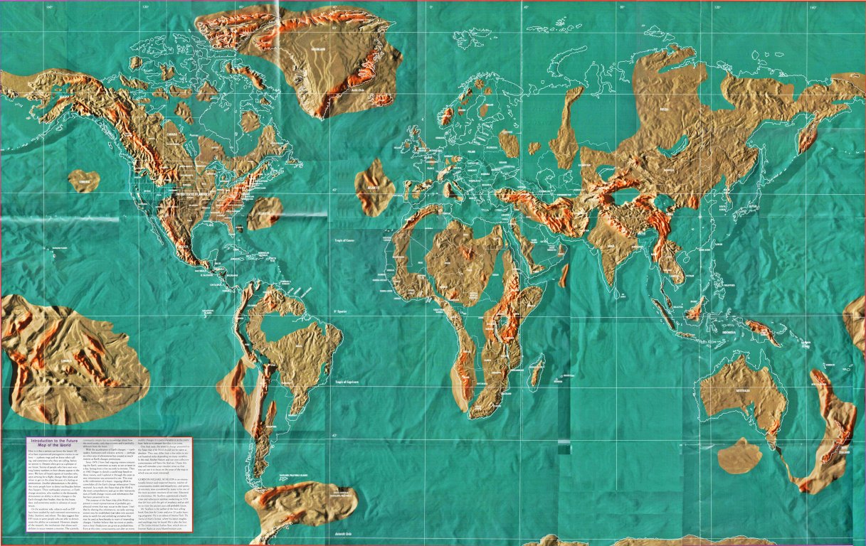 Monde : Et si la carte de la fin du monde expliquait vraiment la géopolitique actuelle ?