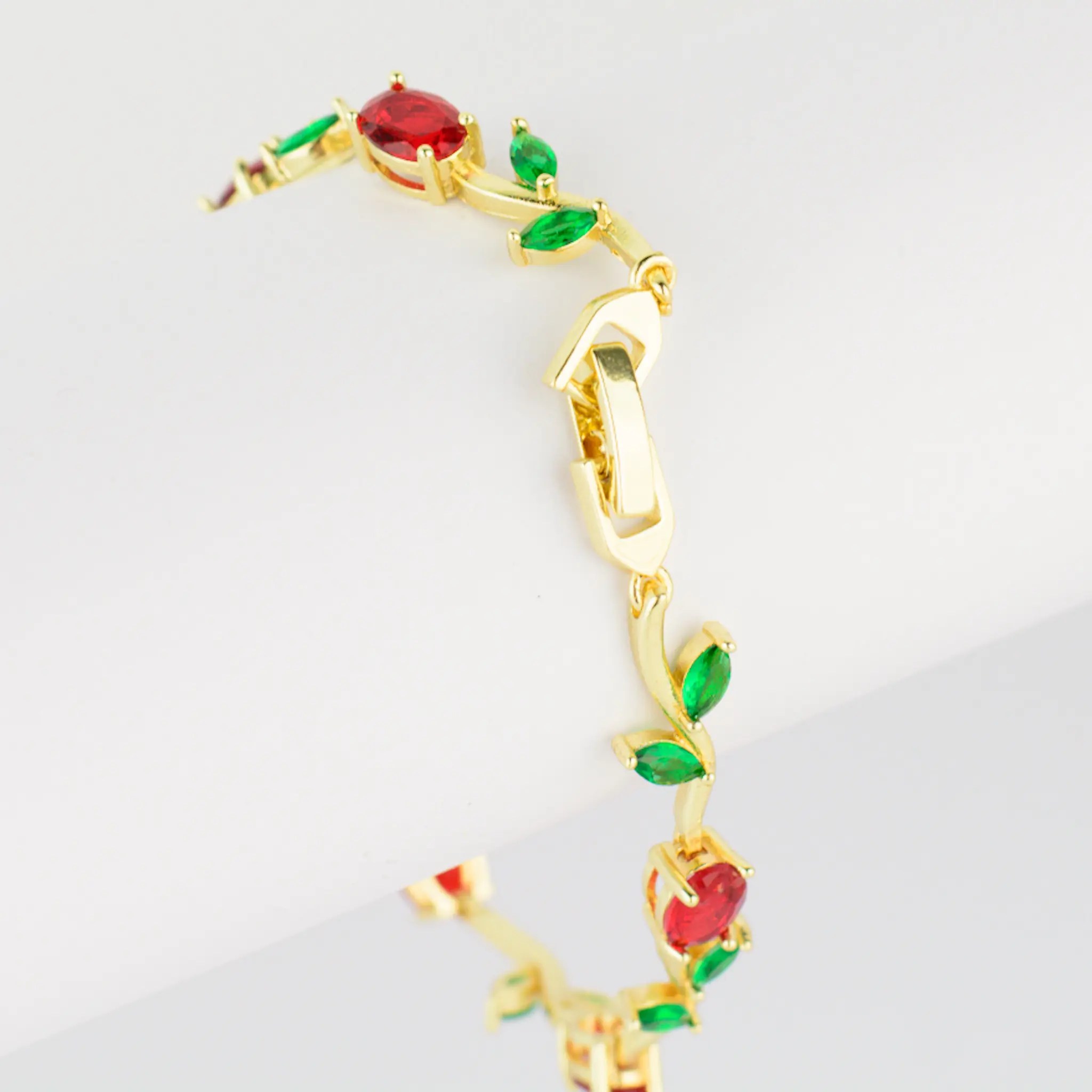 Ruby Vine Bracelet