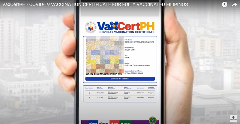 How to get a vaccination certificate for filipinos · qatar ofw