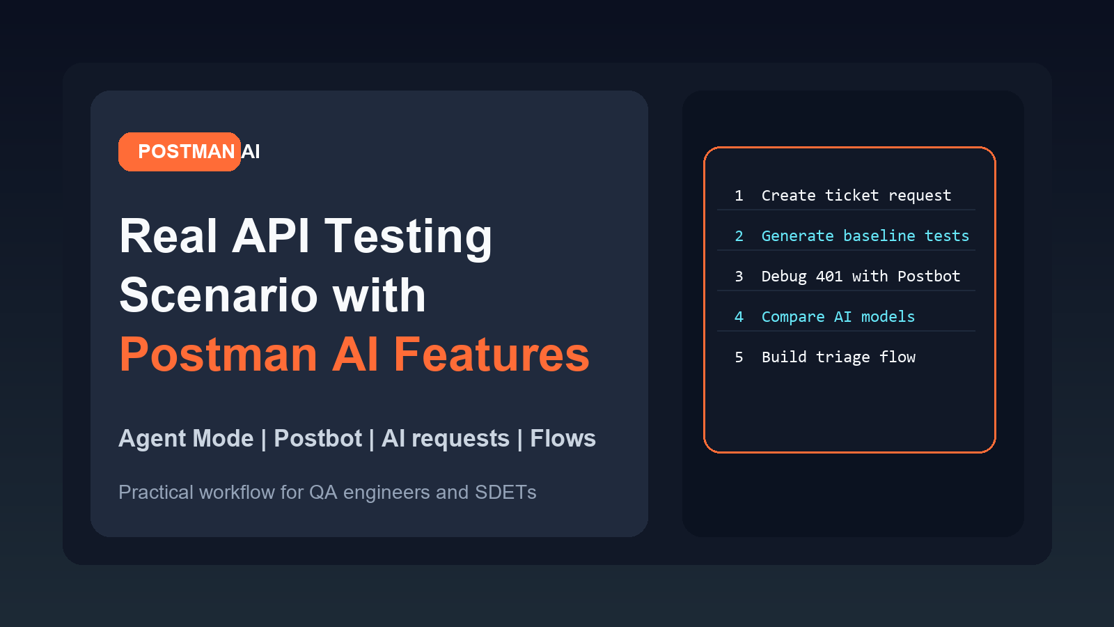 Postman AI Features: Real API Testing Scenario featured image