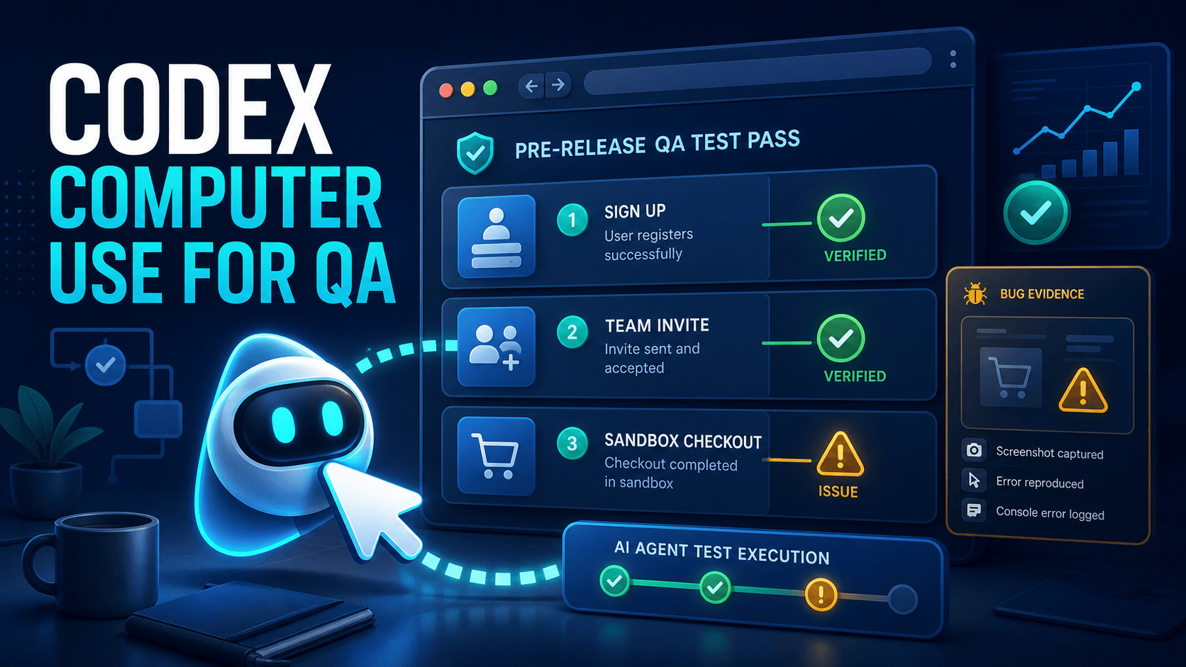 Codex Computer Use for QA: Run a Structured Pre-Release Test Pass featured image