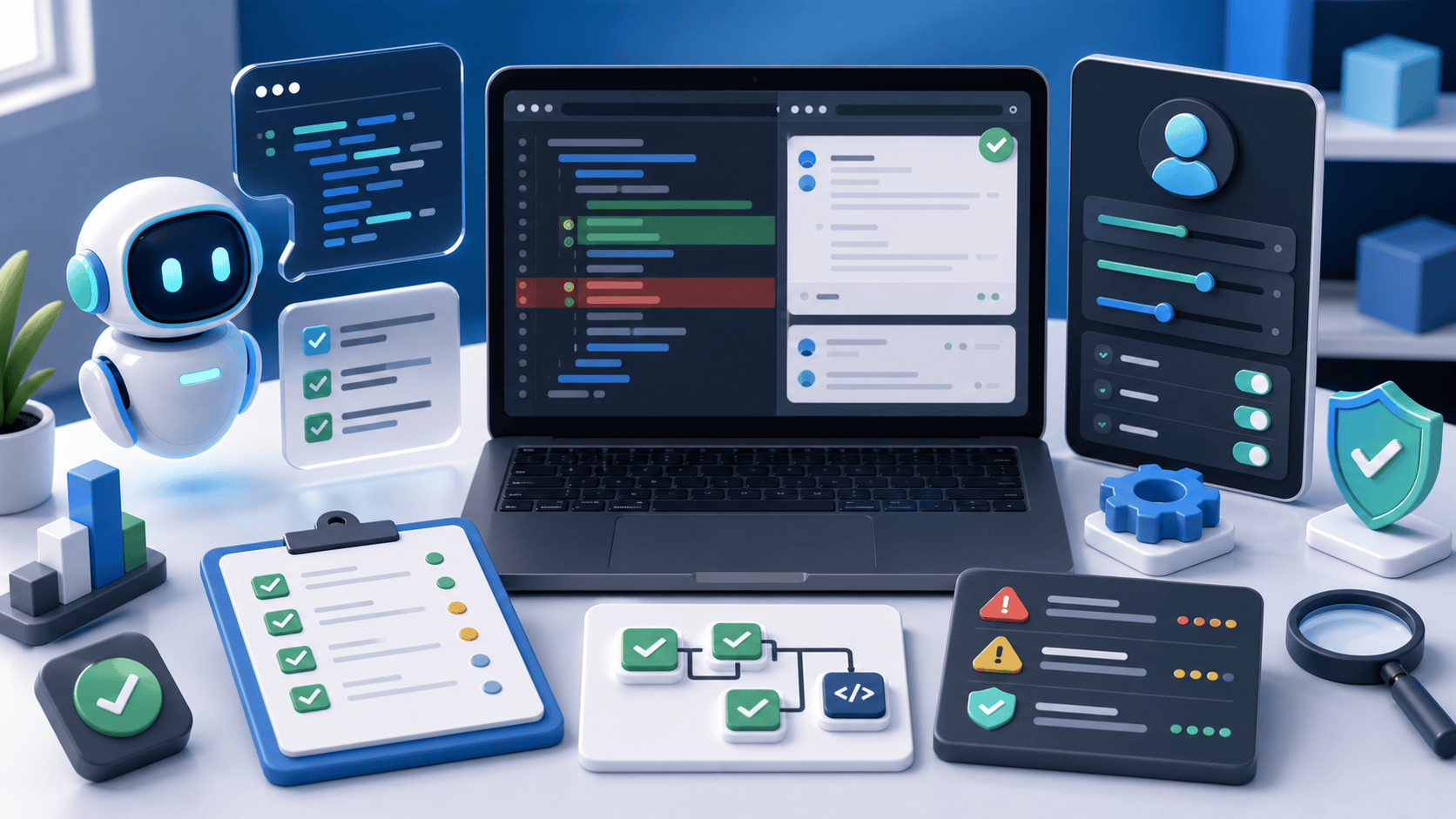 GitHub Copilot Custom Agents for QA: Create a Test Review Agent featured image