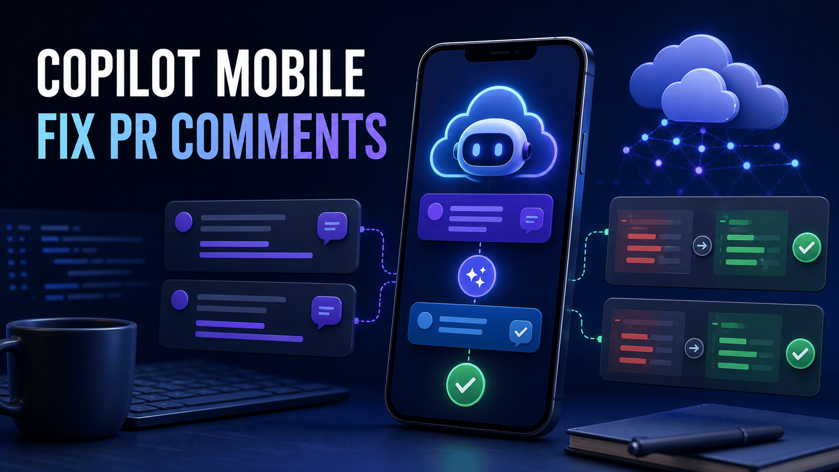 GitHub Mobile Lets Copilot Fix PR Comments: QA Impact featured image
