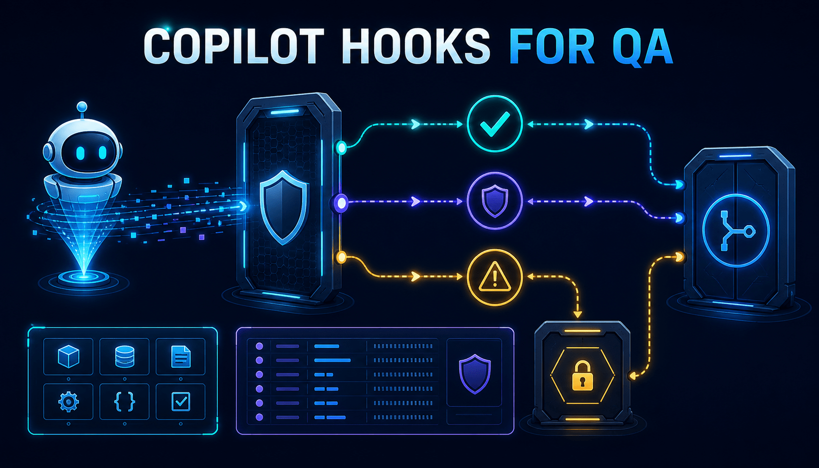 GitHub Copilot Hooks for QA: Test Pre-Tool Guardrails Safely featured image
