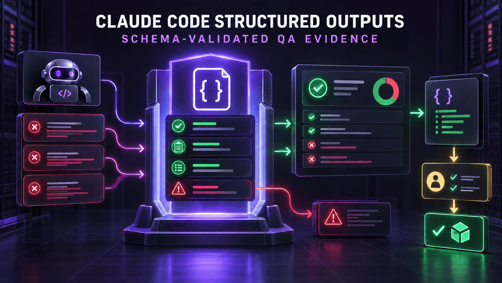 Claude Code Structured Outputs for QA: Validate CI Triage Schemas featured image