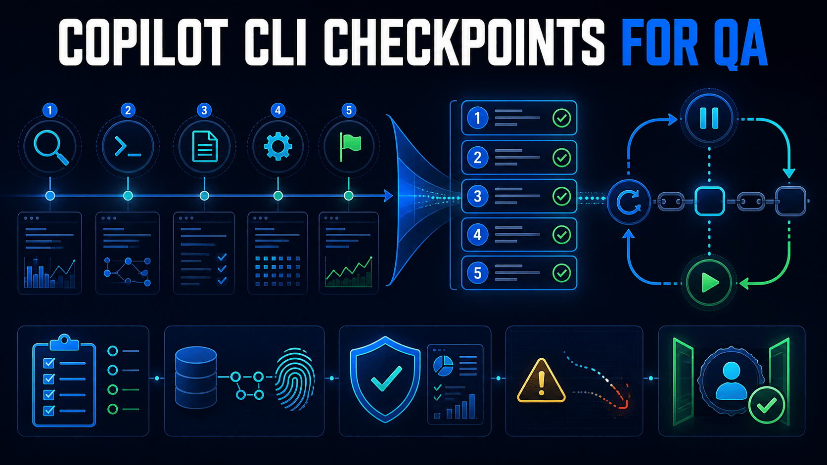 GitHub Copilot CLI Checkpoints for QA: Test Context Continuity featured image