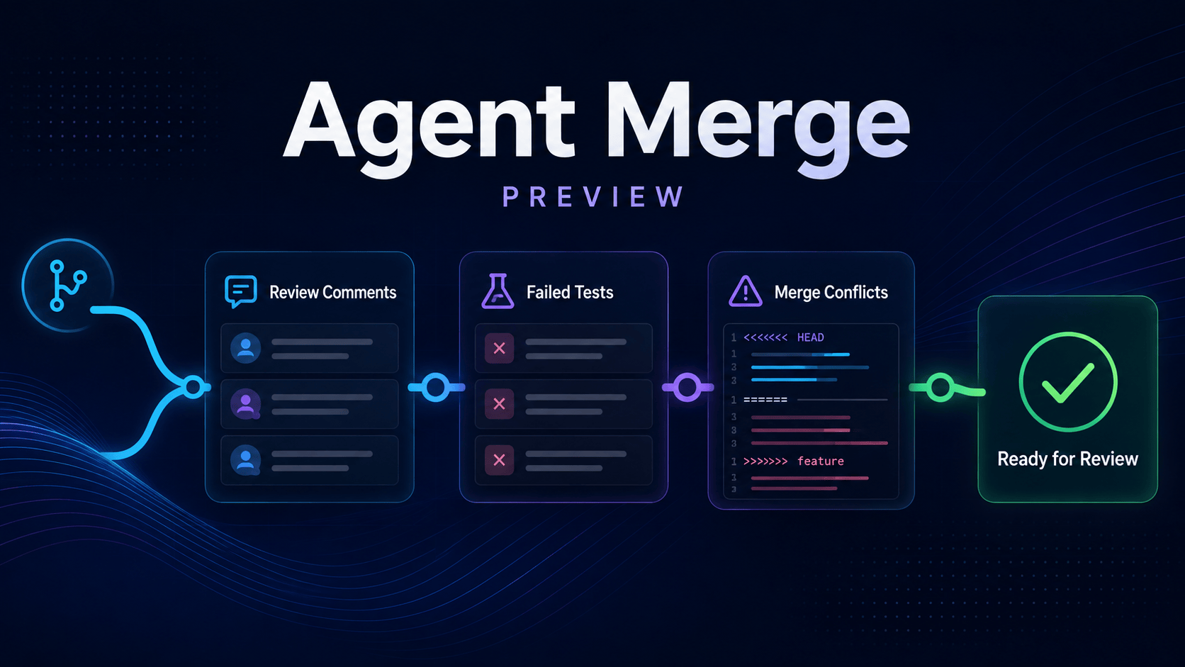 VS Code Agent Merge Preview Targets Failed PR Checks featured image