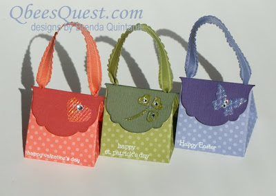 Mini Explosion Box Purse Tutorial - Qbees Quest