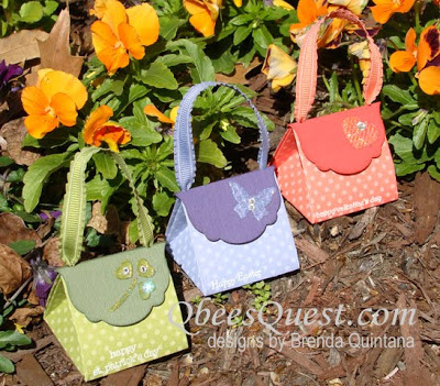 Mini Explosion Box Purse Tutorial - Qbees Quest