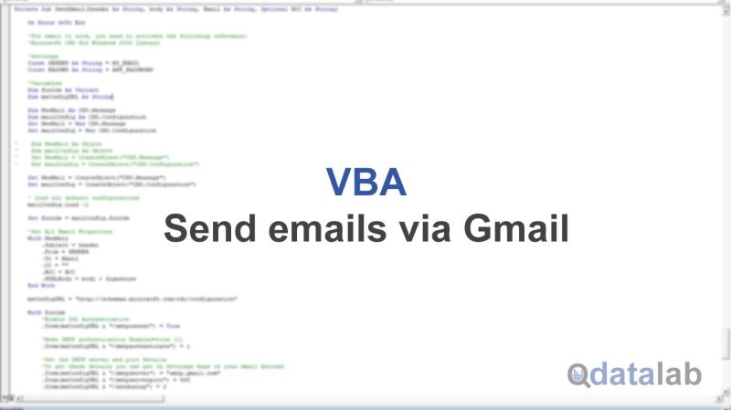 Step By Step Send Automated E Mails From Gmail Using Excel Vba - Classic 4K Colorful Illustrations | Free Download