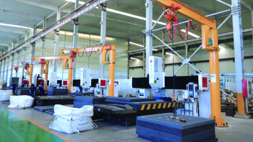 Workshop - plastic plate milling