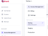 Account Setup Qdrant