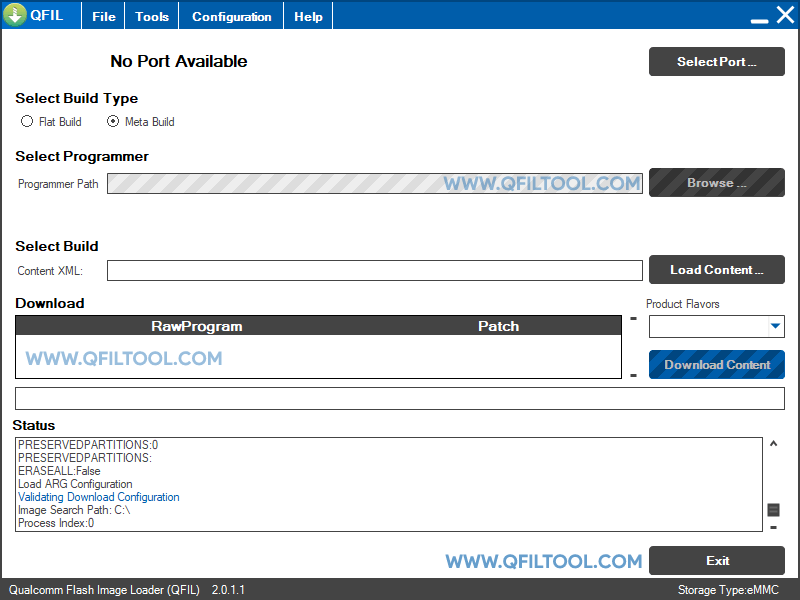 Download QFIL Tool v2.0.1.1 Official Website