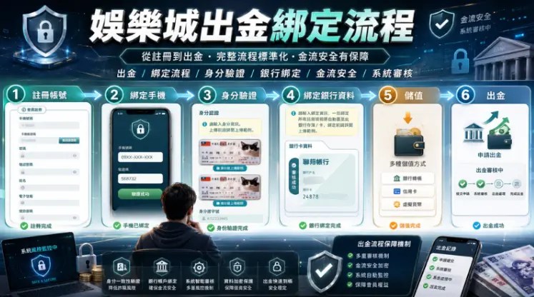 娛樂城出金綁定流程