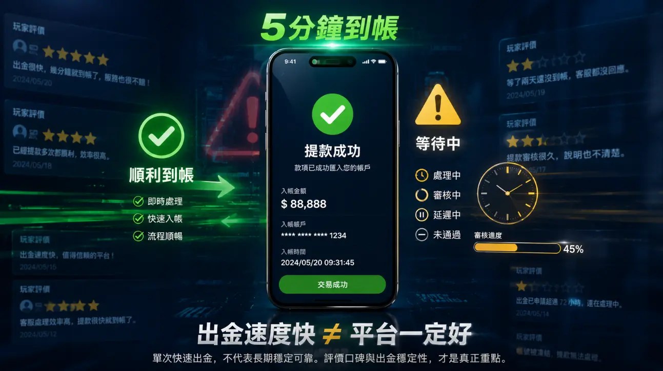 娛樂城出金快