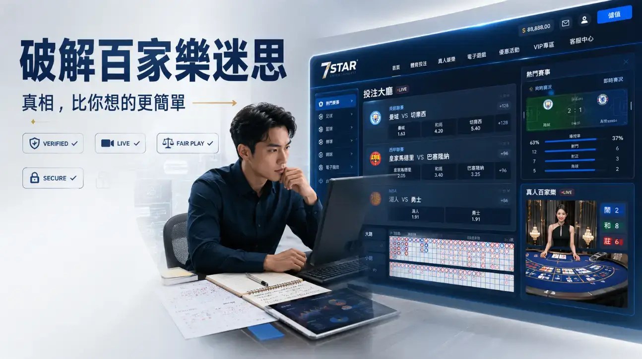 【百家樂安全嗎】真人百家樂會作弊嗎？一次破解3大常見迷思​