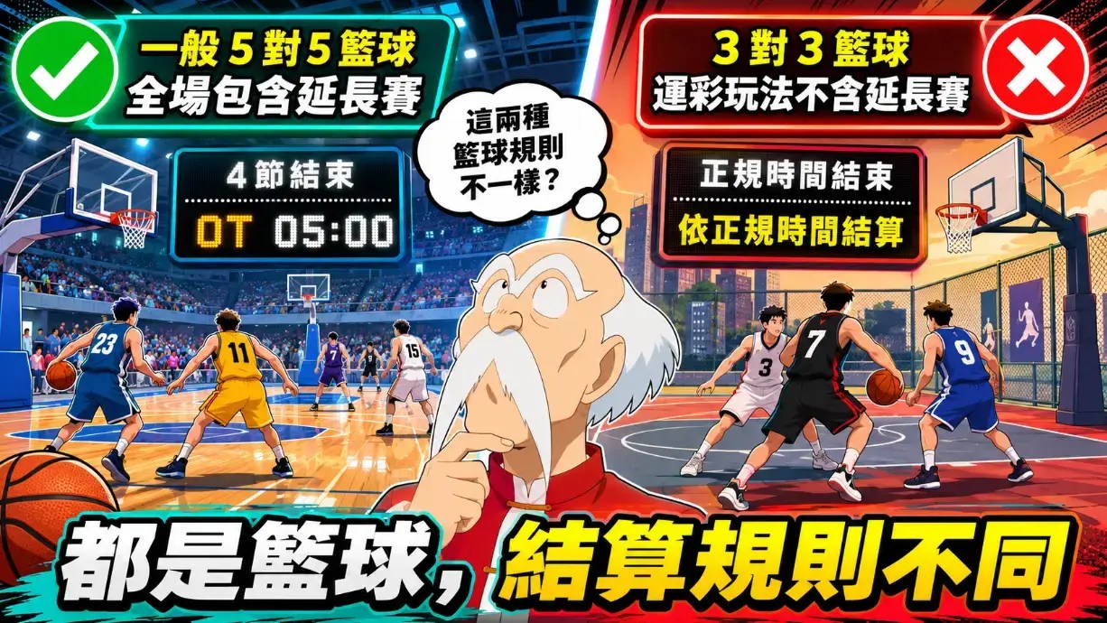運彩籃球延長賽有算嗎