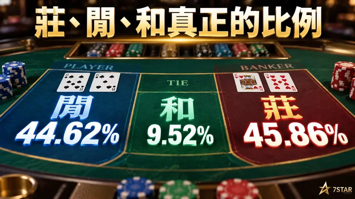 百家樂閒莊機率