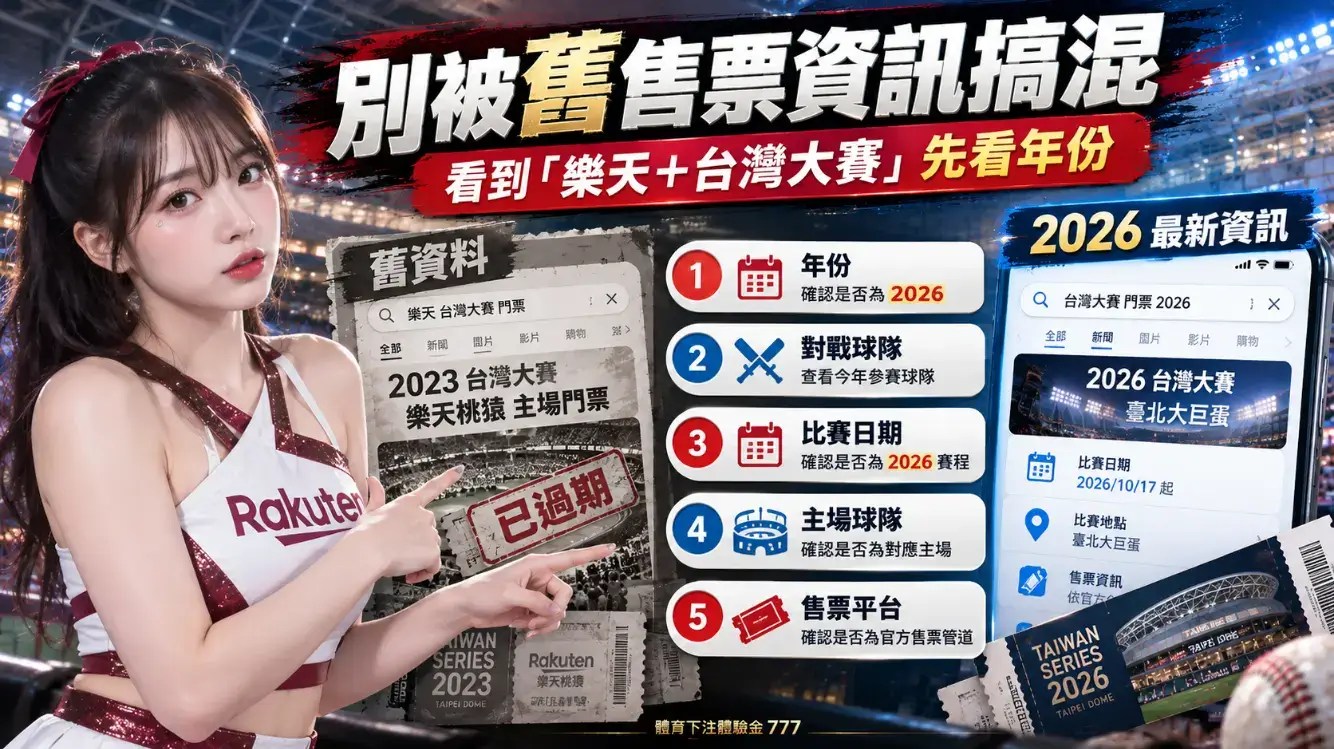 樂天台灣大賽門票