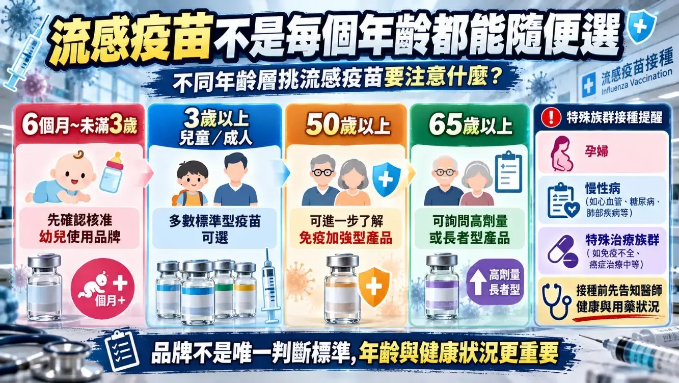 流感疫苗品牌