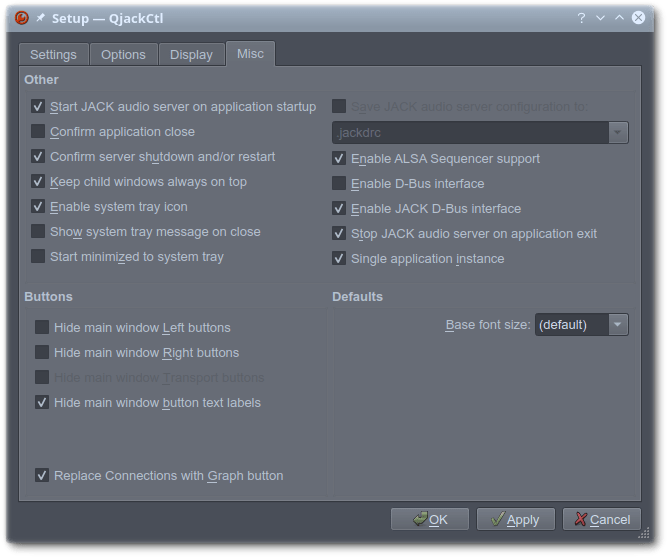 Jack Audio Connection Kit Getting To Know Jack Qjackctl Control - Modern 8K Vintage Textures | Free Download