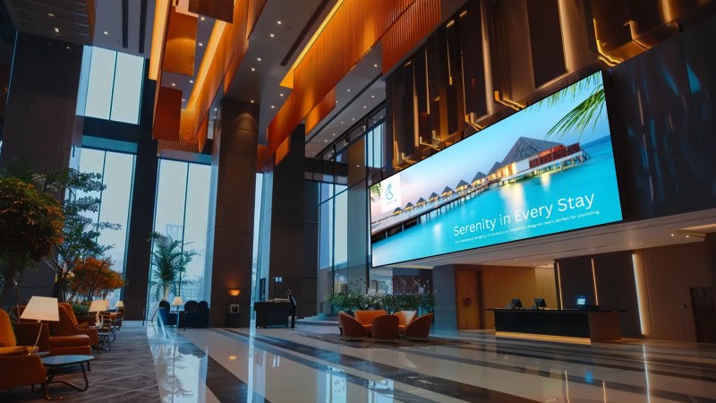 LED Display in Hotel
