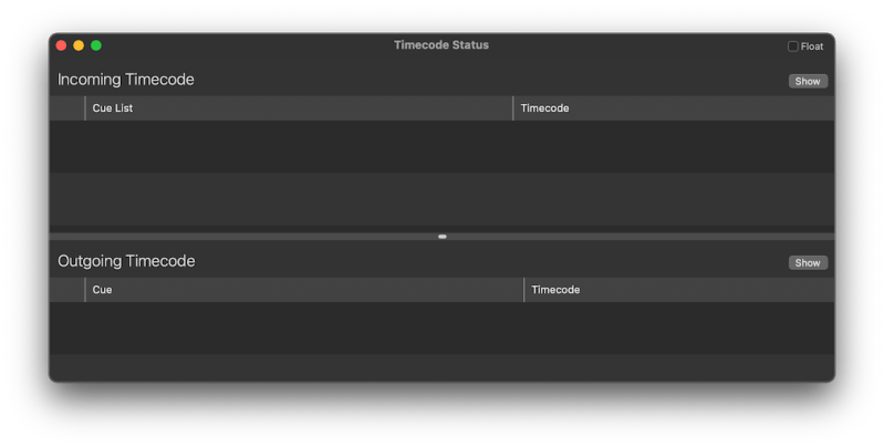 The Timecode Status Window Qlab 5 Documentation - Best Space Backgrounds in Mobile