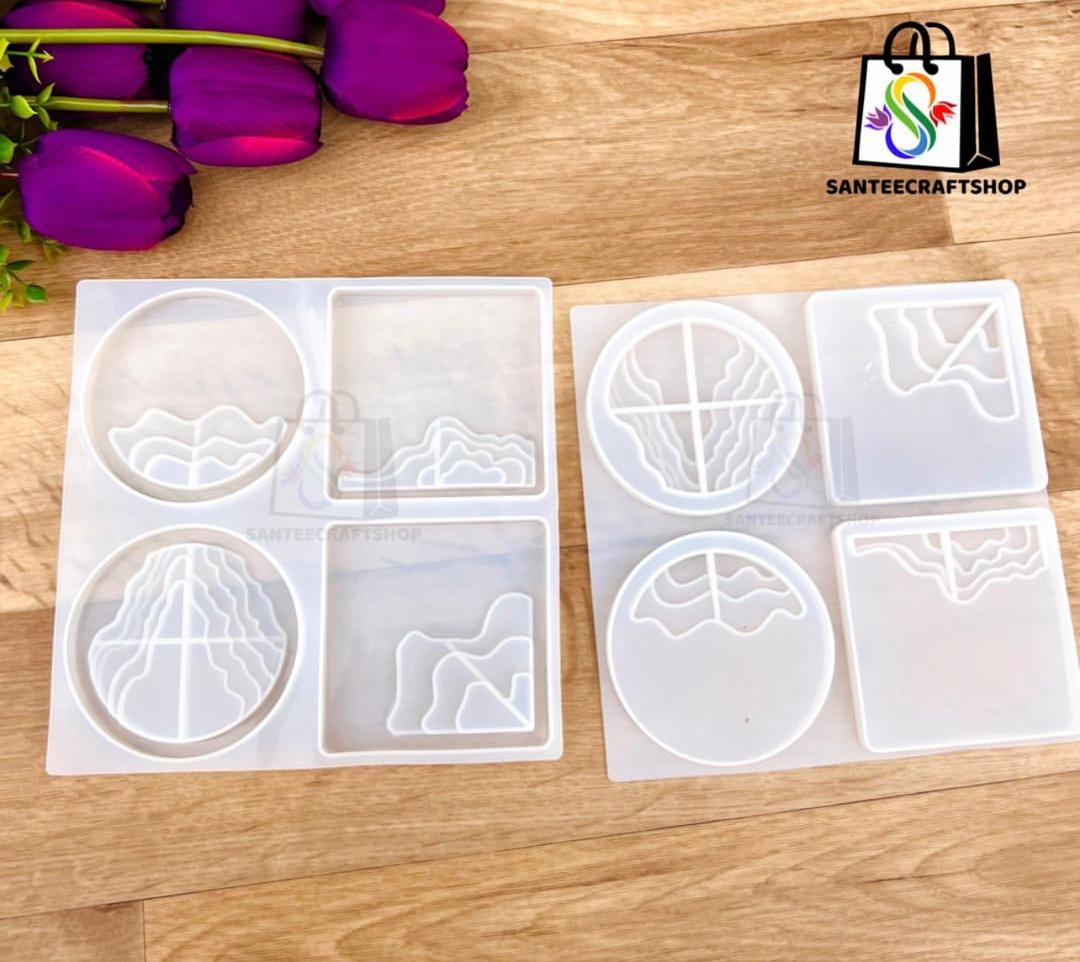 OCEAN EFFECT COASTER MOLD