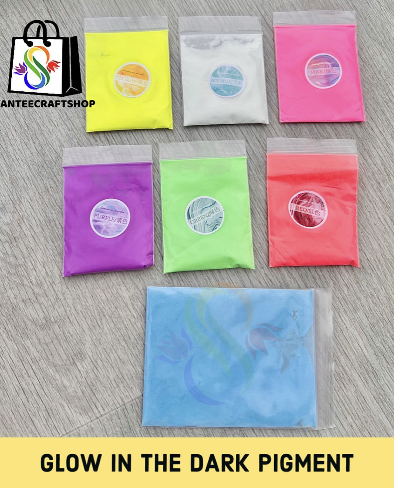 Glow In The Dark Pigment