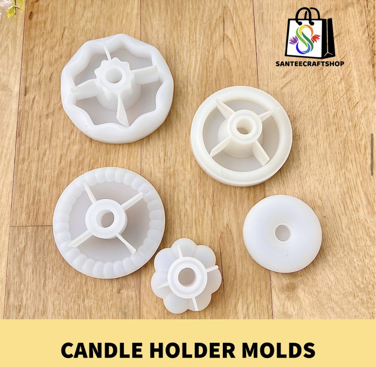 Single Candle Holder Molds