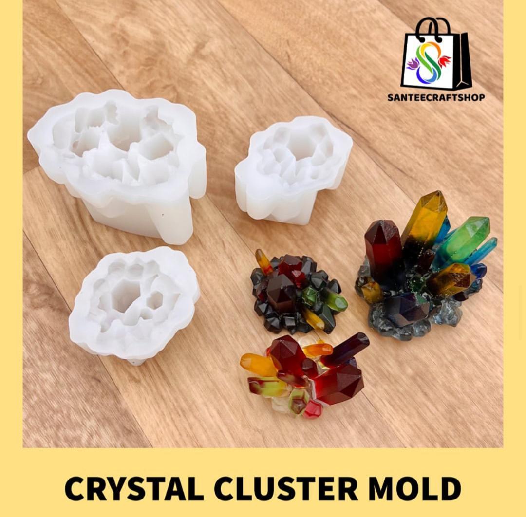 Crystal Cluster Mold
