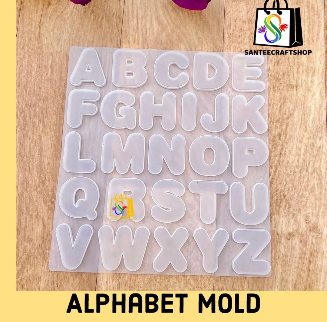 Chunky Alphabet Mold