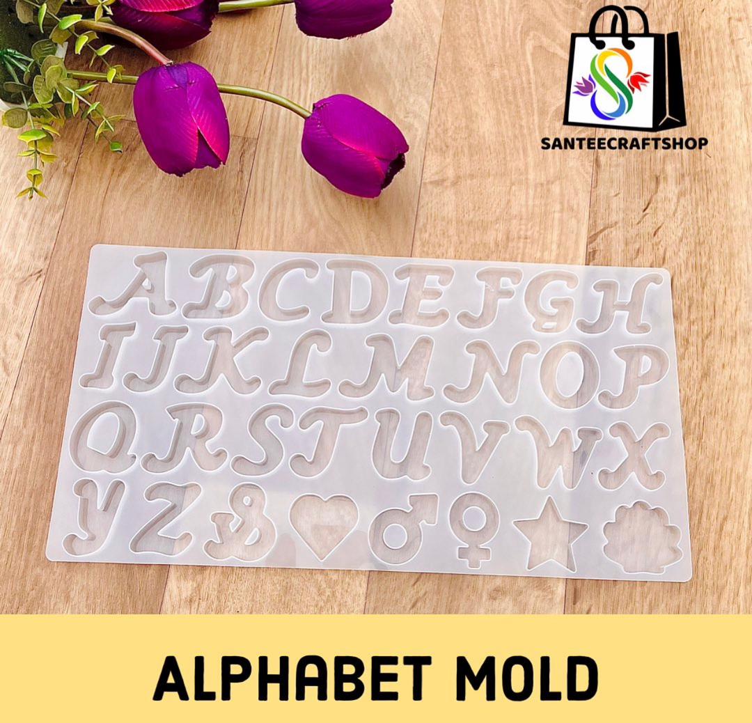 Cursive Alphabet Mold