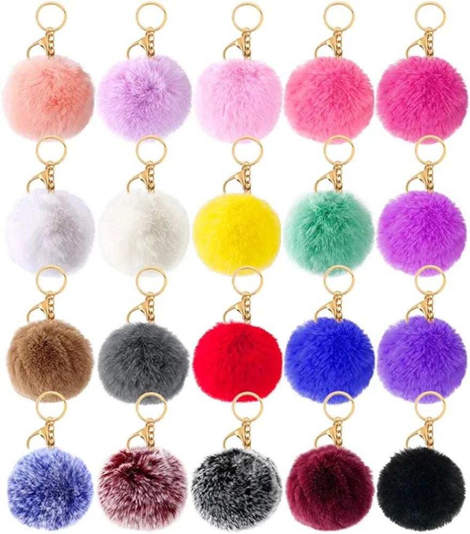 Pompoms Keychain