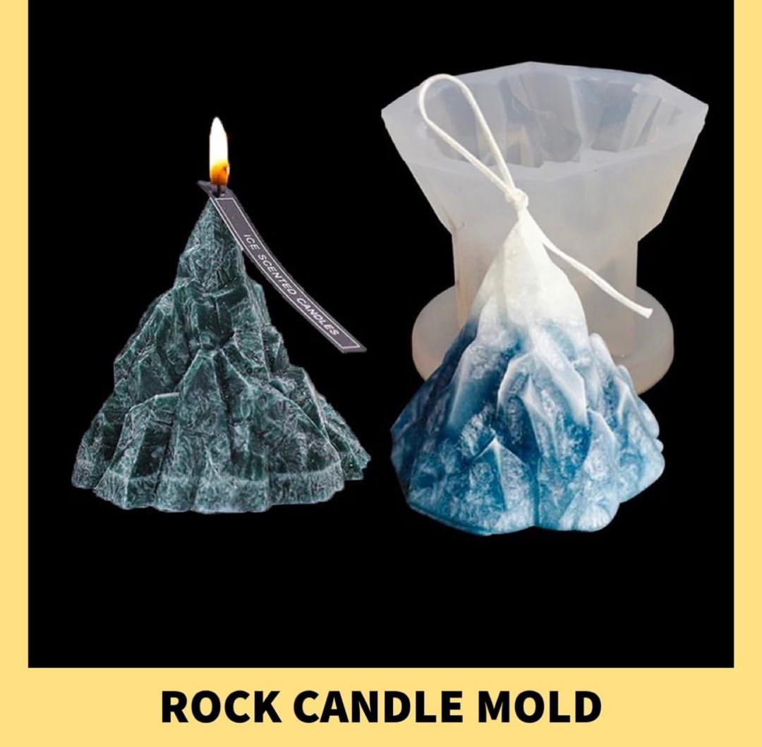 Rock Candle Mold