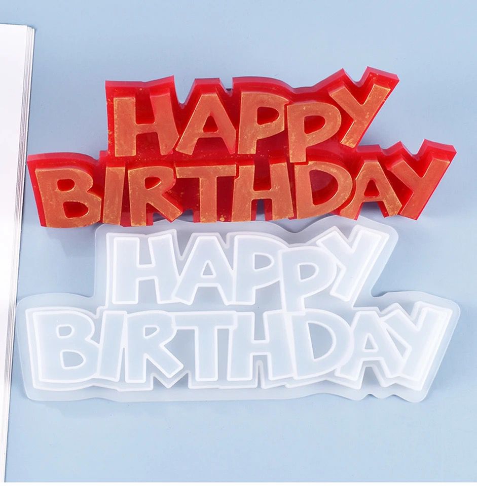 Happy Birthday Molds