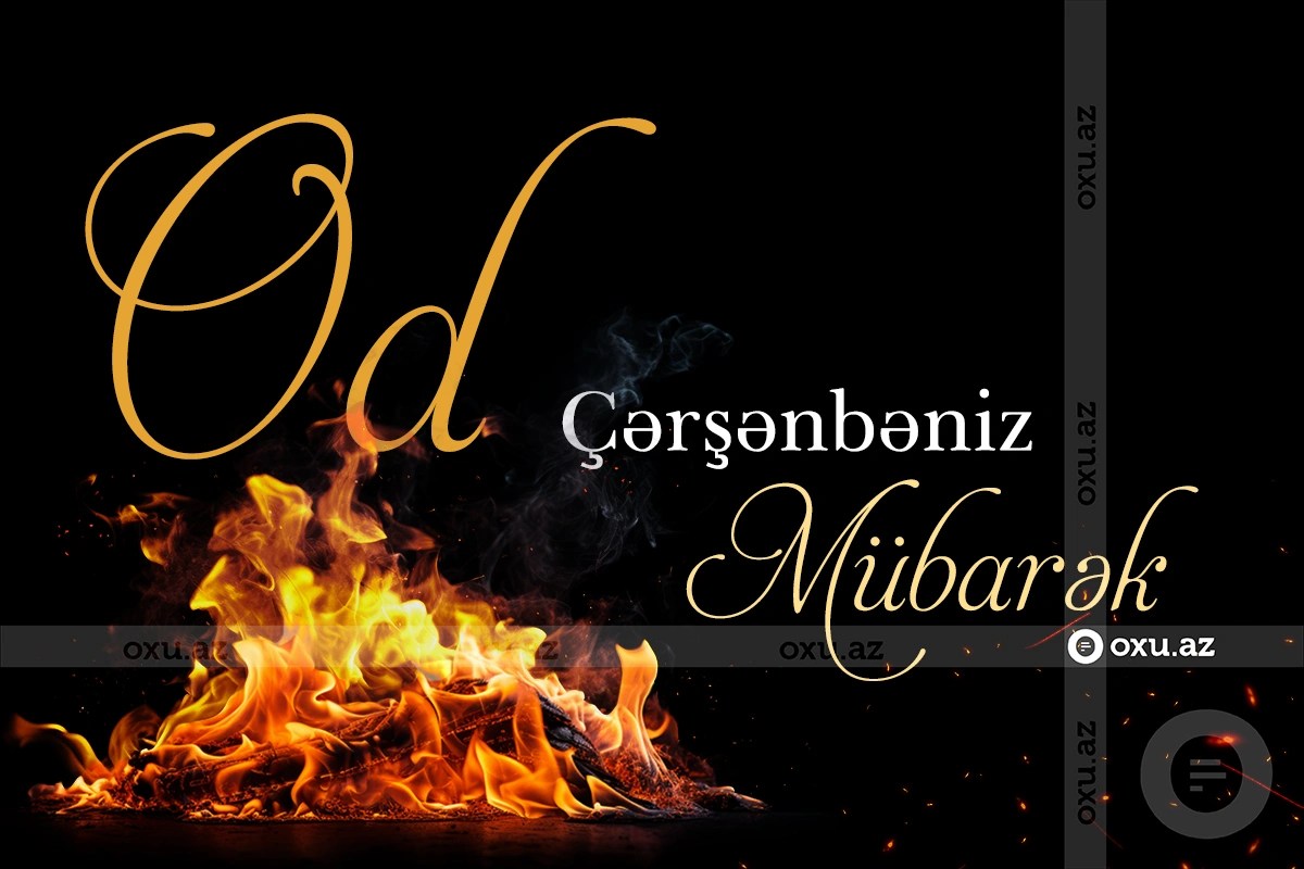 Od çərşənbəsinə aid təbrik mesajları
