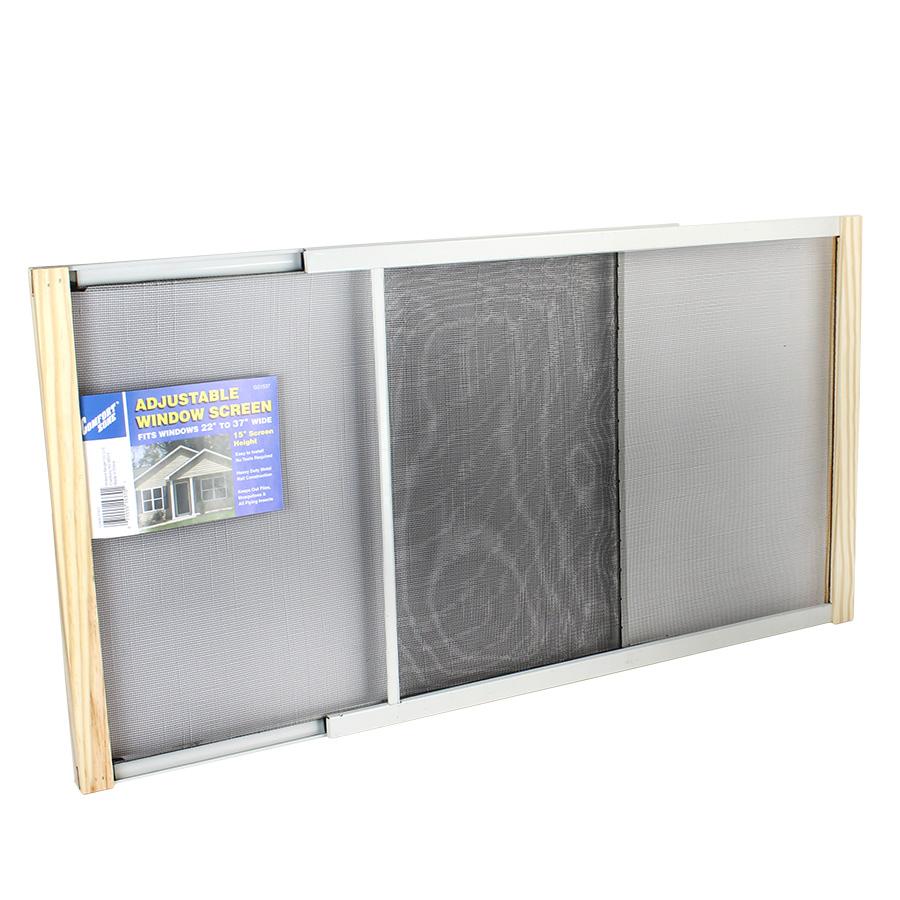 COMFORT ZONE WINDOW SCREEN 15X37IN EXTENDABLE QM Distributors