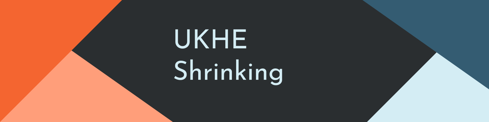 UK HE shrinking