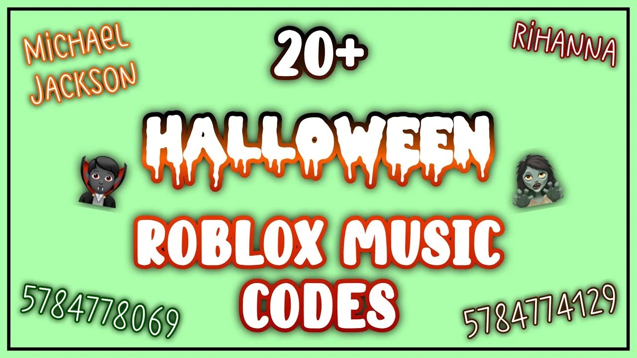 Roblox Halloween Id Codes At Pauline Dane Blog 23 1 